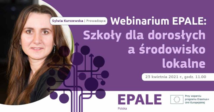 Webinarium EPALE: Szkoły dla dorosłych a środowisko lokalne